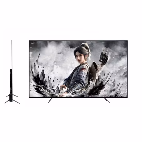 LED-Fernseher im Hotelzimmer, 65 Zoll, mit Android Webos-System, 4K-Smart-TV, gebogener Fernseher